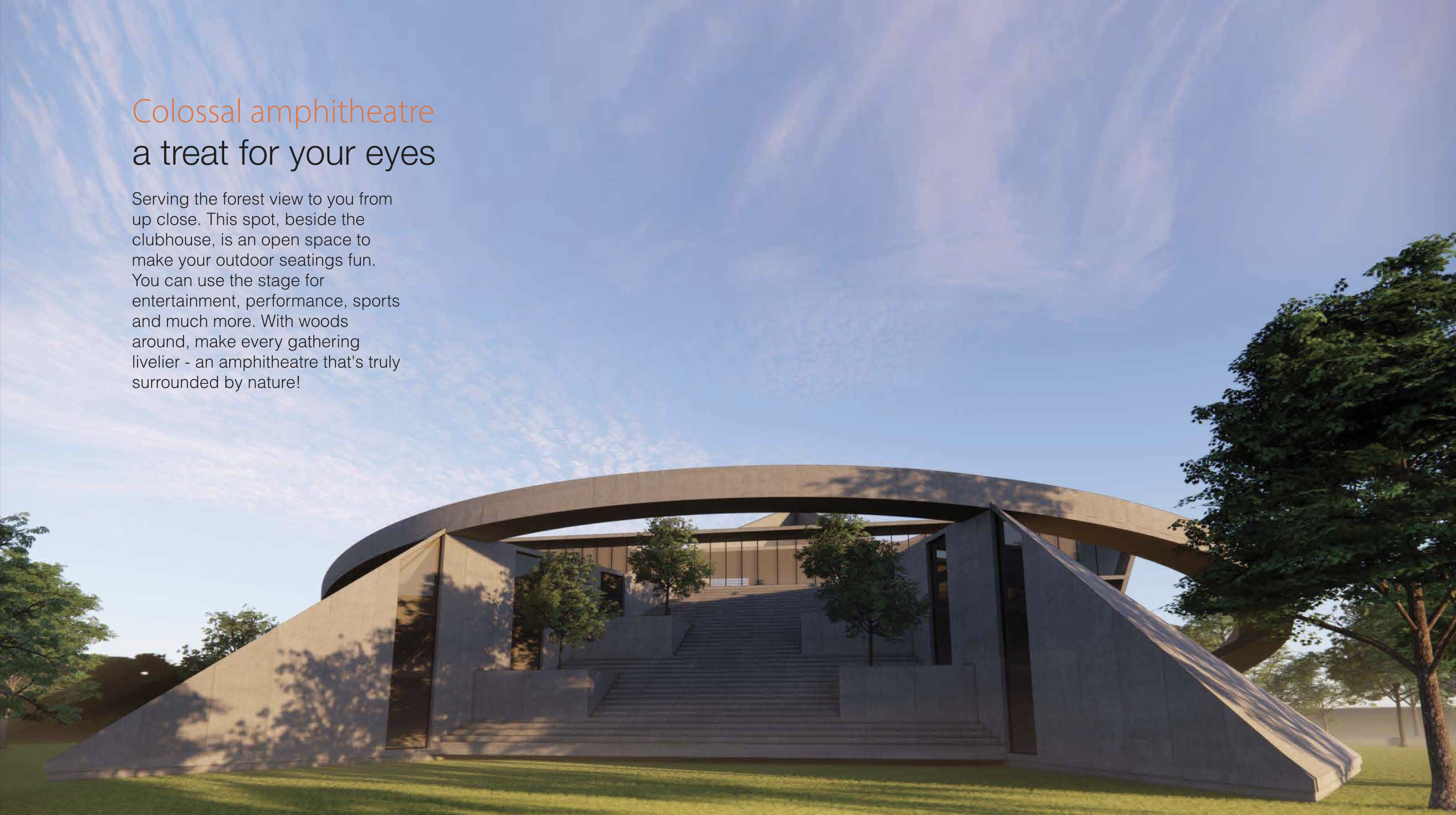 Bliss In The Woods — colossal amphitheatre